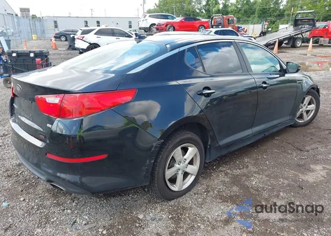 2015 Kia Optima Lx из США, поврежденный, VIN KNAGM4A73F5662329